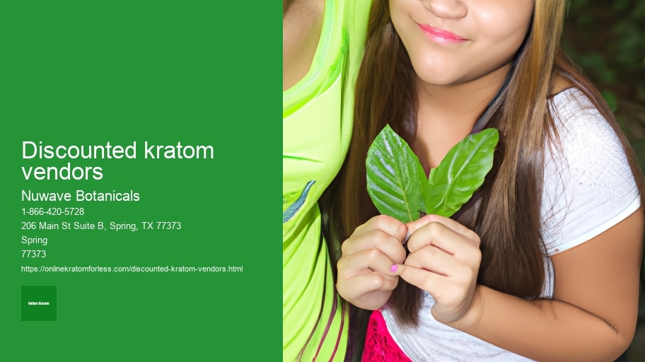 discounted kratom vendors